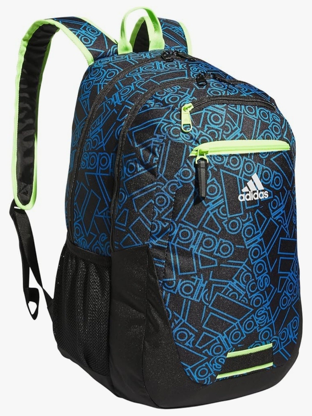 Adidas Foundation 6 Backpack Outline Bos Toss Pulse Blue/Black/Yellow School